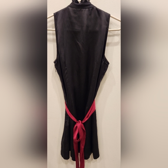 Ted Baker Silk Sleeveless Mini Dress, Black, Size US 8 - Picture 6 of 14
